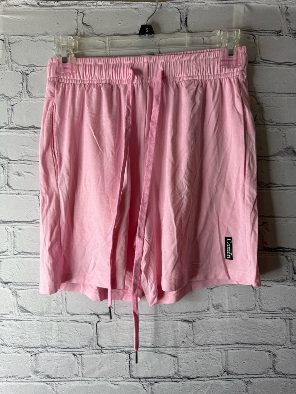 Comfrt Pink women’s Drawstring Shorts size xs